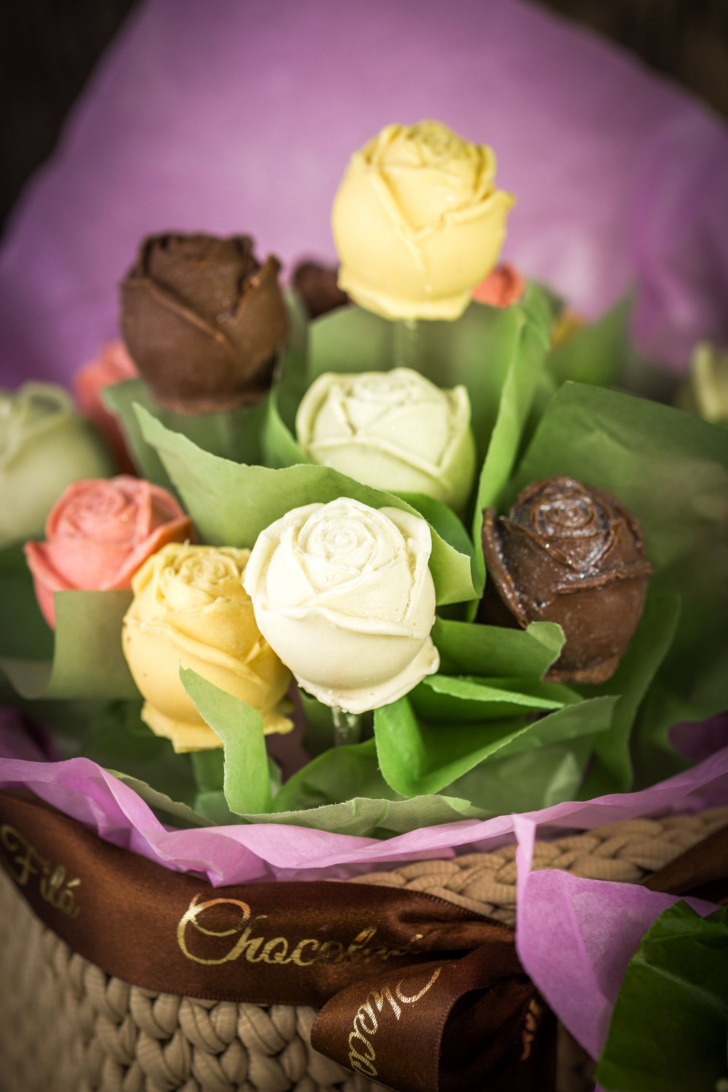 🍫 COLEÇÃO FILÓ - CHOCOLATE PARA PRESENTE