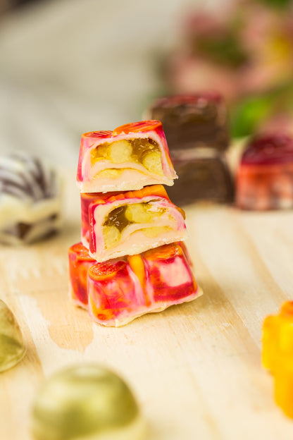 Caixa de Bombom Artístico 9 unidades