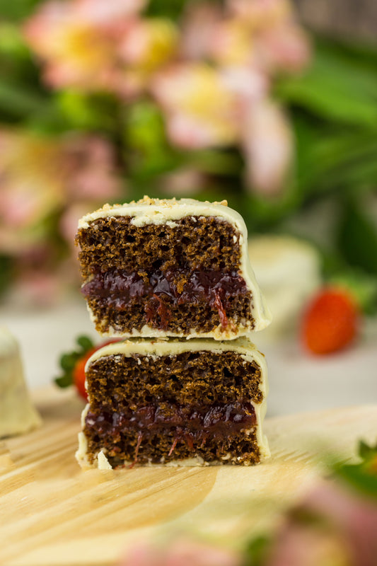 Pão de mel de Morango