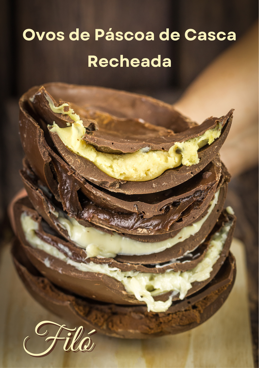 Ovo de Páscoa de Casca Recheada Filó – 620g