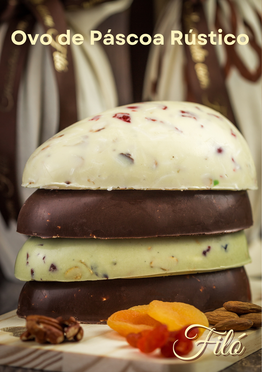 Ovo de Páscoa Rústico Filó – 420g