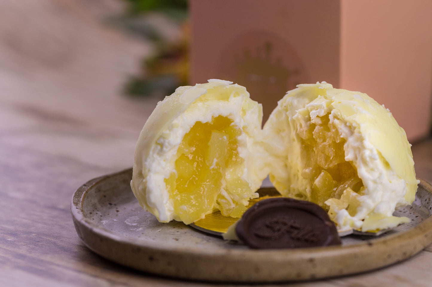 Trufa Gelato de Abacaxi com Coco 🍍🥥